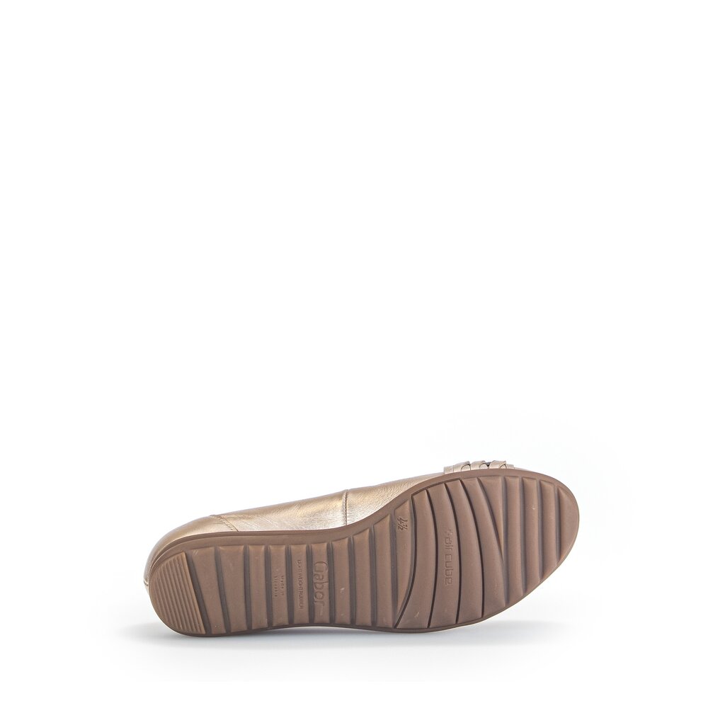 Pius Gabor Sportliche Ballerina gold Online Shopping