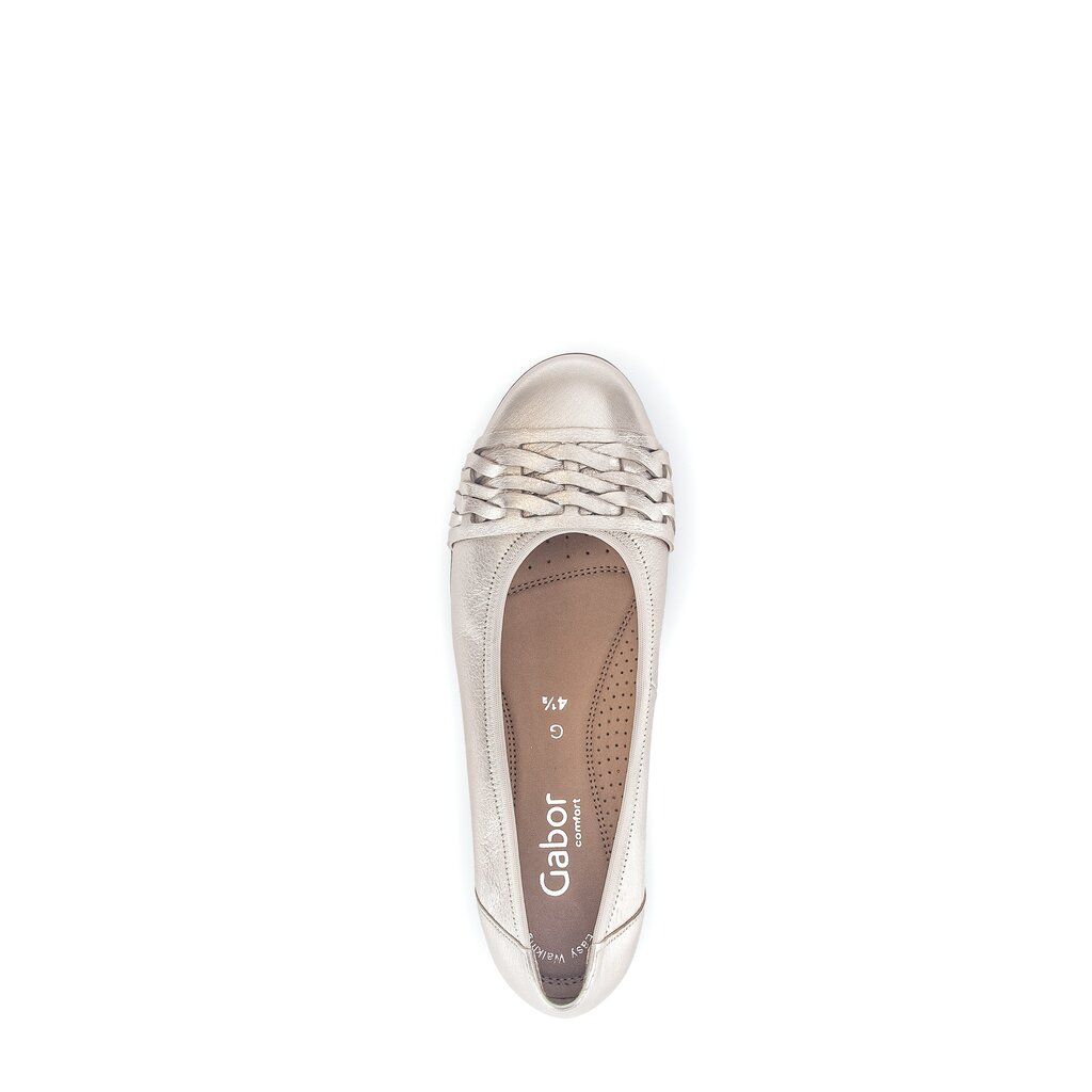 Pius Gabor Sportliche Ballerina gold Online Shopping