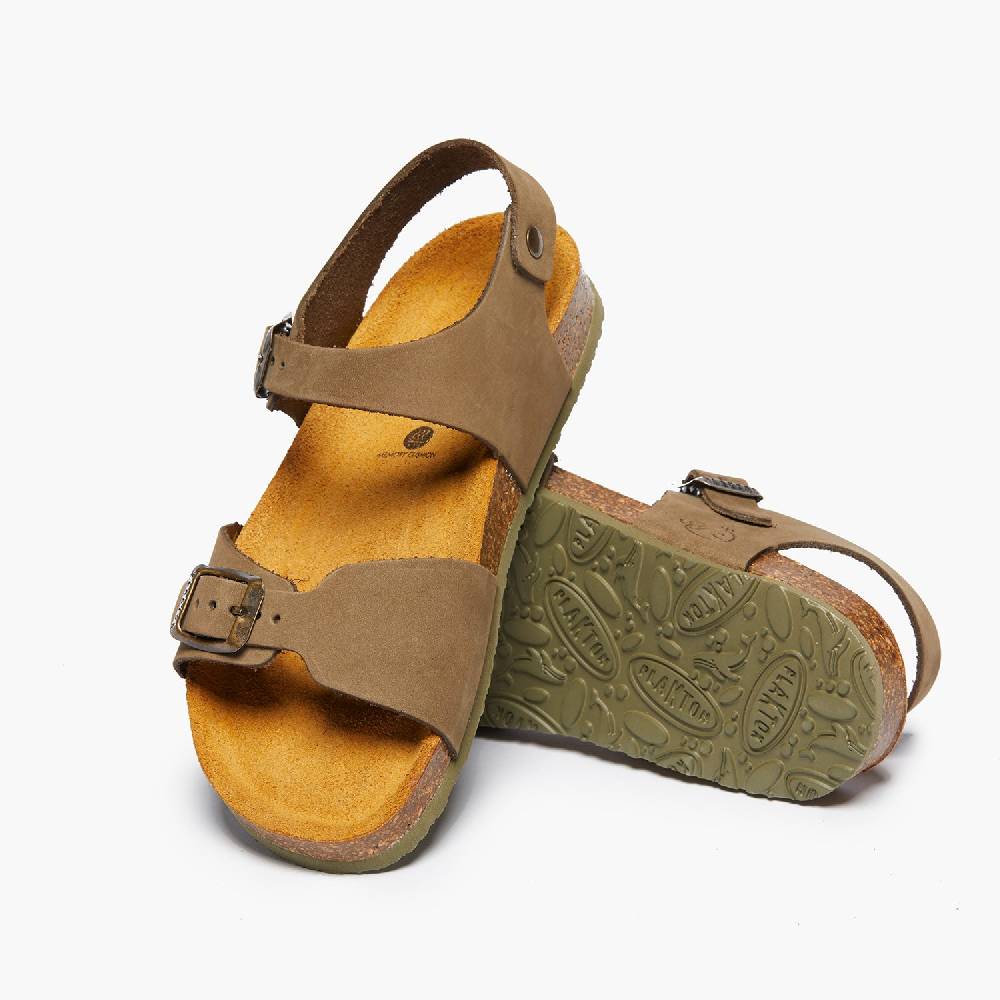 Plakton Andros Khaki Nobuck Saisonschlussverkauf