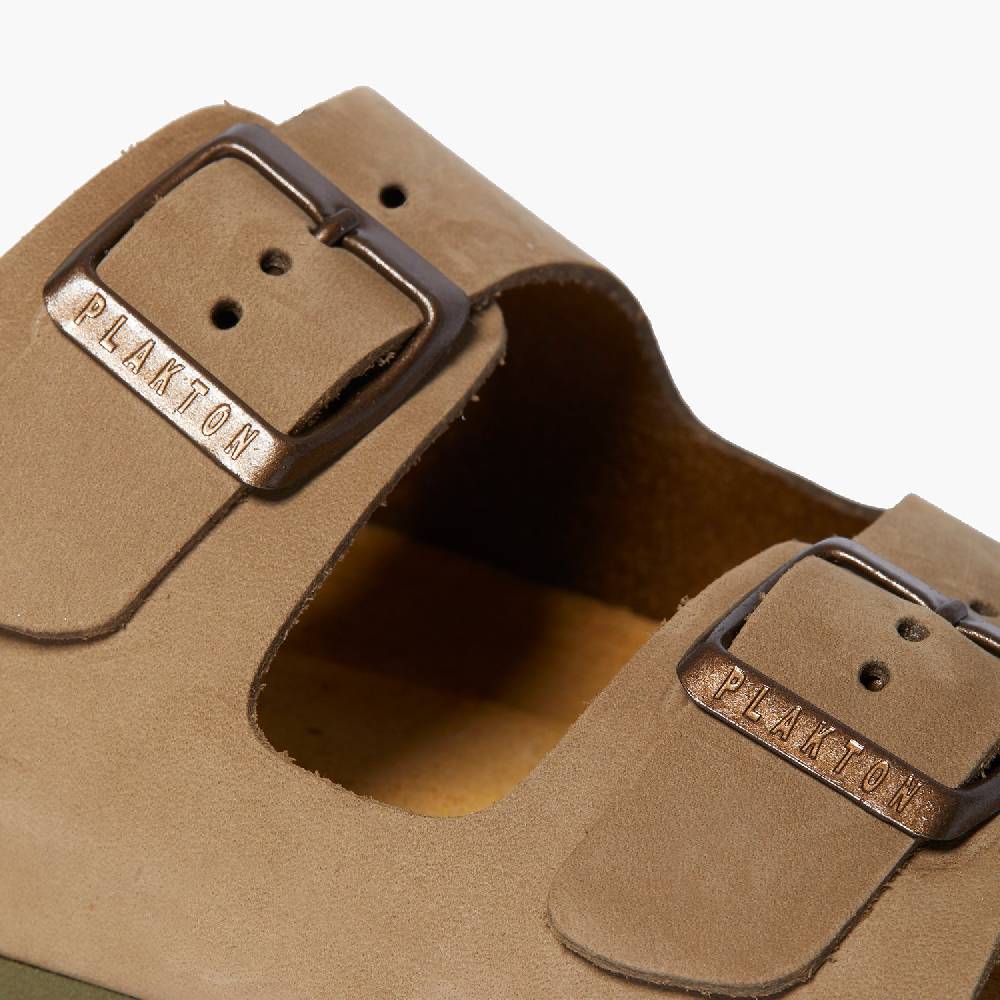 Plakton Formentera Beige-Khaki Nobuck Vatertagsangebot