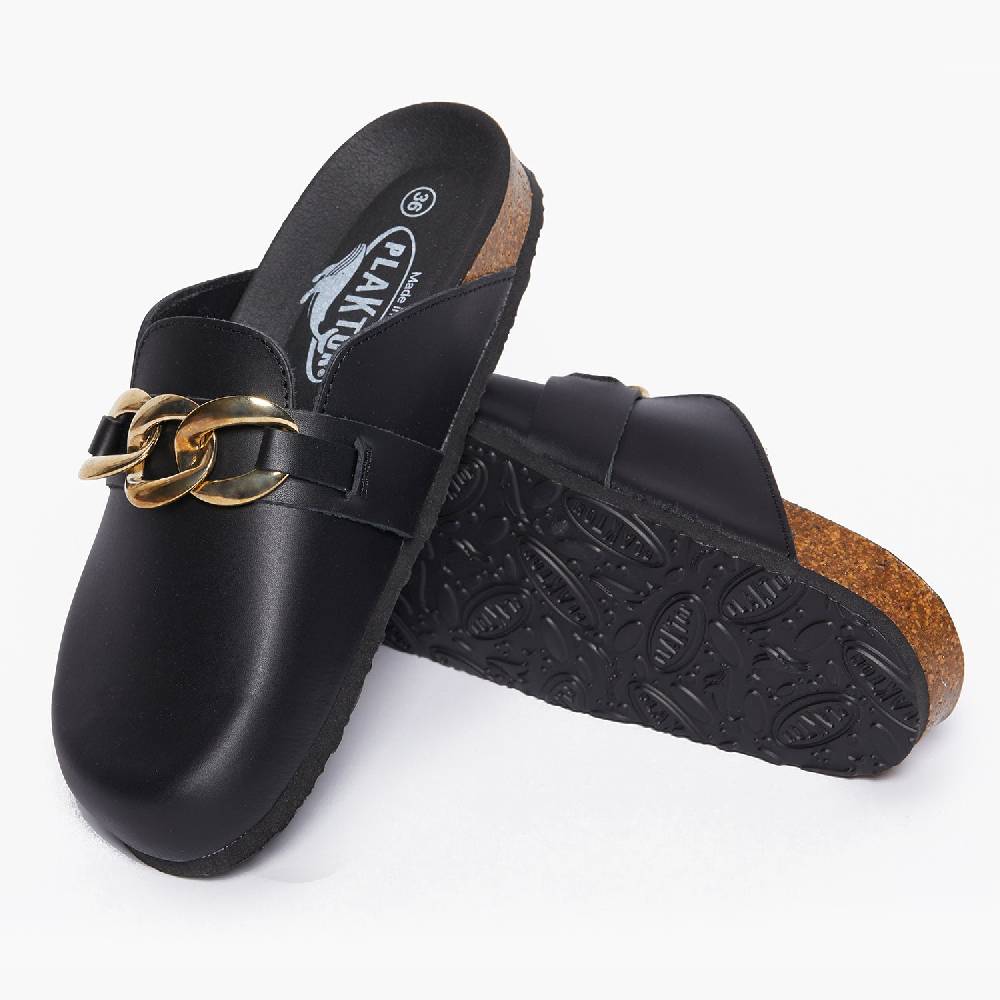 Plakton Brise schwarzes Leder Flash Sale