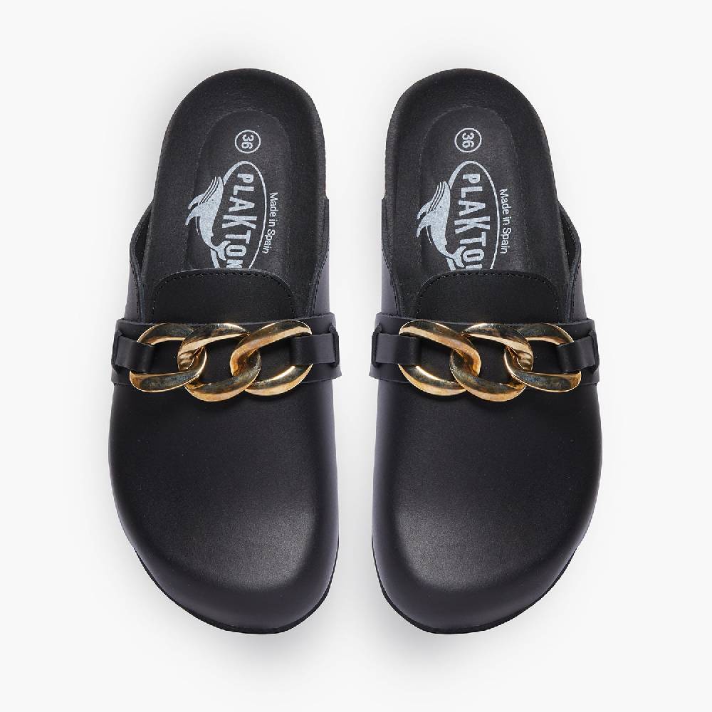 Plakton Brise schwarzes Leder Flash Sale