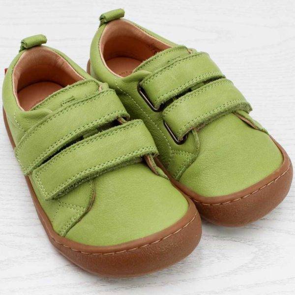 Pololo Barfuss Sneaker Leder hellgrün Meist gekauft