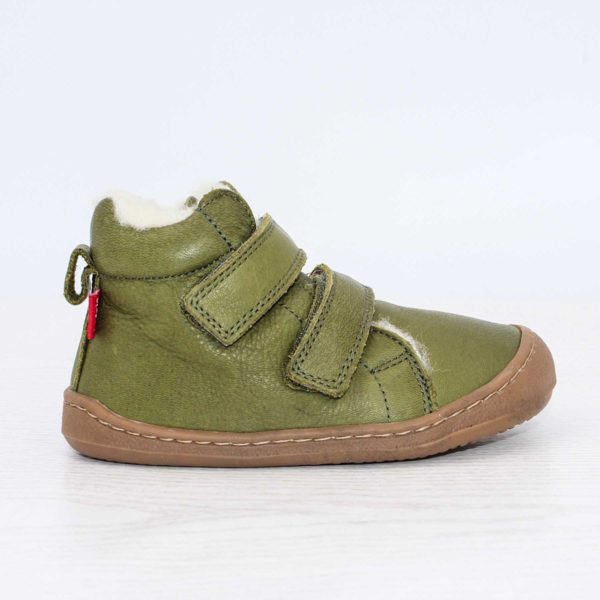 Pololo Barfuß Winterstiefel Grün Fabrik Onlineshop