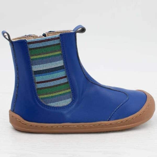 Pololo Barfußschuh Chelsea aus Kaktusleder Blau (vegan) Günstig kaufen