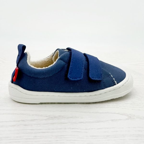 Pololo Baumwoll Barfuß Sneaker Blau Flash Sale