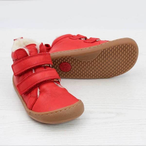 Pololo Barfuß Winterstiefel Rot Black Friday