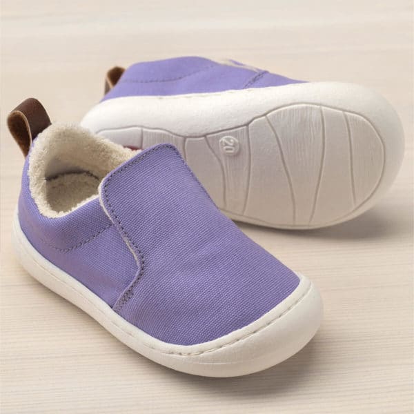 Pololo Baumwoll-Sneaker Chico Lila Valentinstagsangebot