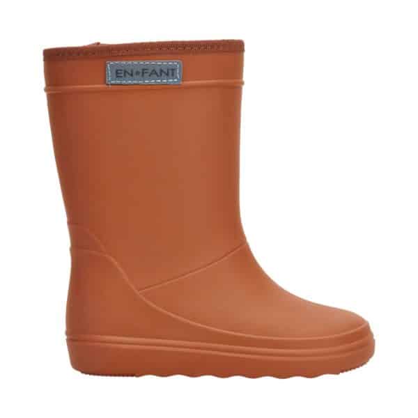 Pololo Gummistiefel EnFant gefüttert Braun 20-30 Begrenzte Freigabe