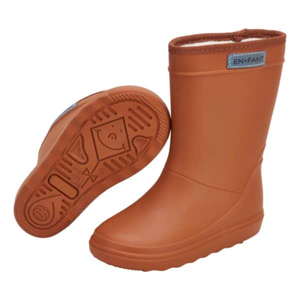 Pololo Gummistiefel EnFant gefüttert Braun 20-30 Begrenzte Freigabe