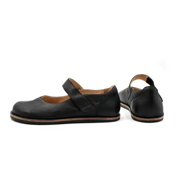 Pololo Barfußschuh Ballerina „Alma“ von Martin Natur – schwarz Super Rabatt