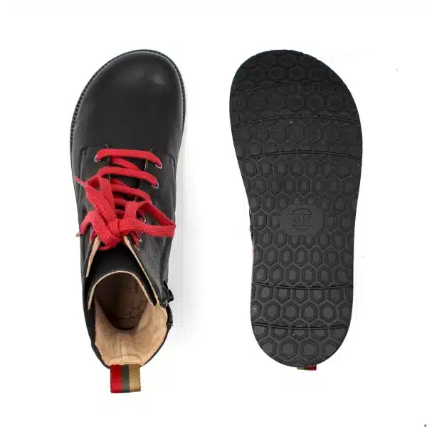 Pololo Barfußschuh Damenstiefellette „MN Aspen“ von Martin Natur – Schwarz Clearance-Verkauf