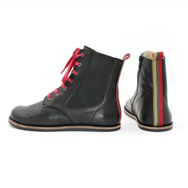 Pololo Barfußschuh Damenstiefellette „MN Aspen“ von Martin Natur – Schwarz Clearance-Verkauf