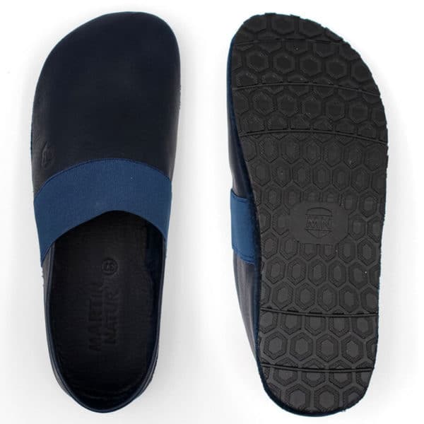 Pololo Barfußschuh für große Kinder und Erwachsene “MN-Apache” Blau Fabrikladen