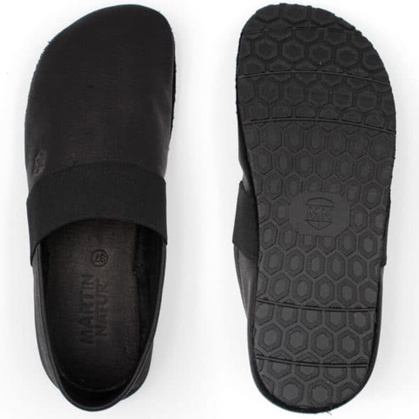 Pololo Barfußschuh für große Kinder und Erwachsene “MN-Apache” schwarz Black Friday Preise