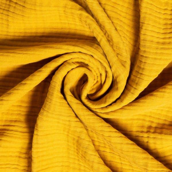 Pololo People Wear Organic Baumwoll-Mulldecke, 4-lagig , senfgelb Cyber Monday