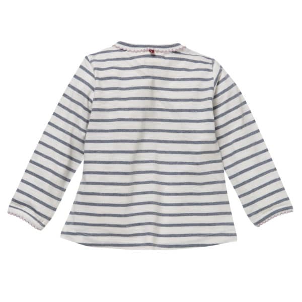Pololo People Wear Organic Langarm-Shirt Motiv Vogel, aus Bio-Baumwolle Osterangebot