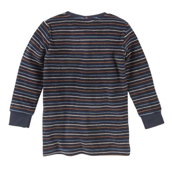Pololo People Wear Organic Frottée- Pyjama, bunt geringelt, aus 100% Baumwolle (Bio) Jubiläumsangebot