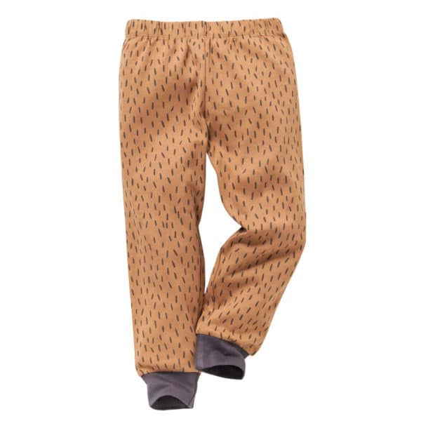 Pololo People Wear Organic Langarm-Pyjama “Grizzlybär”, braun/bedruckt, Baumwolle (Bio) (Kopie) Zeitlich begrenztes Angebot