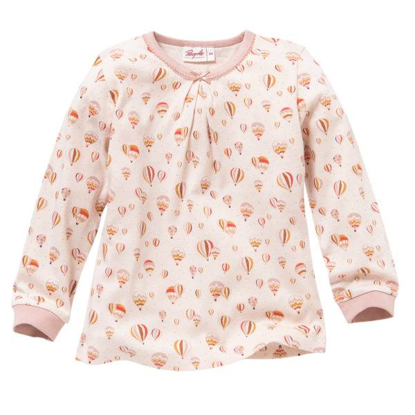 Pololo People Wear Organic Langarm-Pyjama “Heißluftballon”, rosa, Baumwolle (Bio) Exklusive Angebote