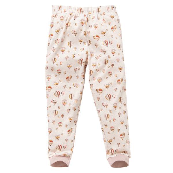 Pololo People Wear Organic Langarm-Pyjama “Heißluftballon”, rosa, Baumwolle (Bio) Exklusive Angebote