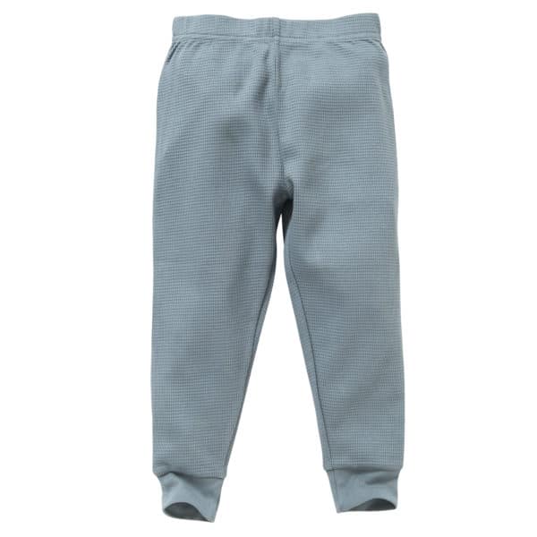 Pololo People Wear Organic Langarm-Pyjama “Pinguin”, blau/bedruckt, aus 100% Baumwolle (Bio) Räumungsverkauf