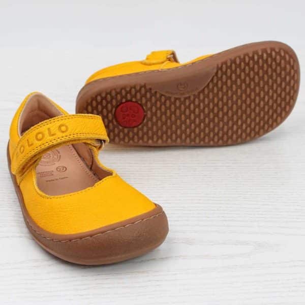 Pololo Barfuß Ballerina Gelb Fabrik Onlineshop