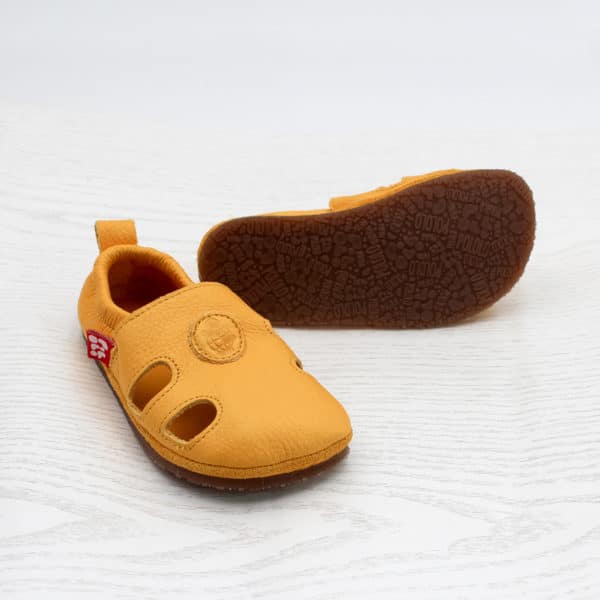 Pololo Barfuß Sandale “Sommer” Gelb Günstig kaufen