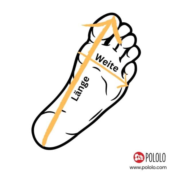 Pololo Barfuß Sandale “Sommer” Orange Flash Sale
