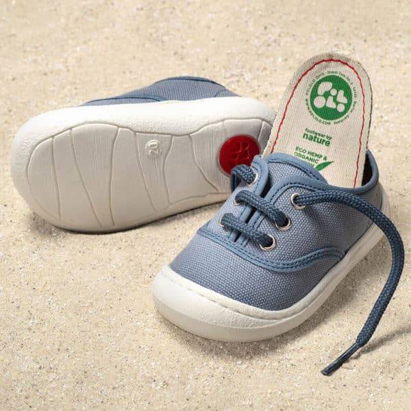 Pololo “Pepe” Baumwoll-Sneaker grau Neuheiten