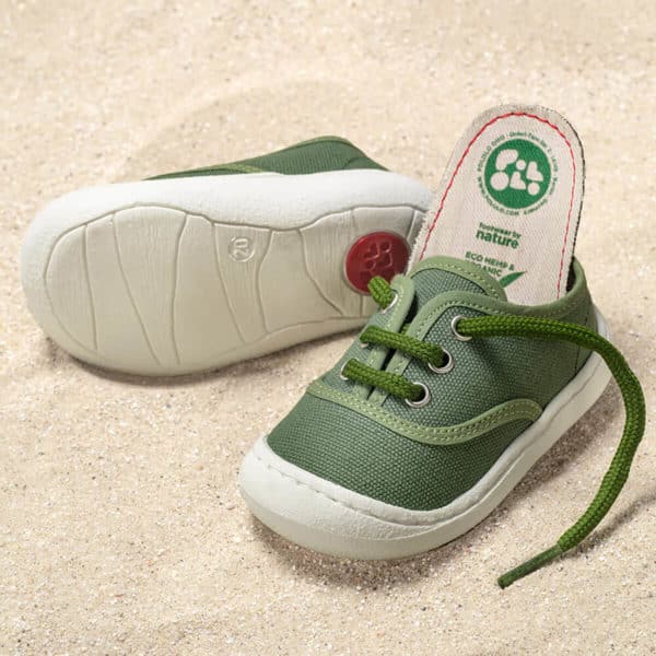 Pololo “Pepe” Baumwoll-Sneaker grün Bestseller