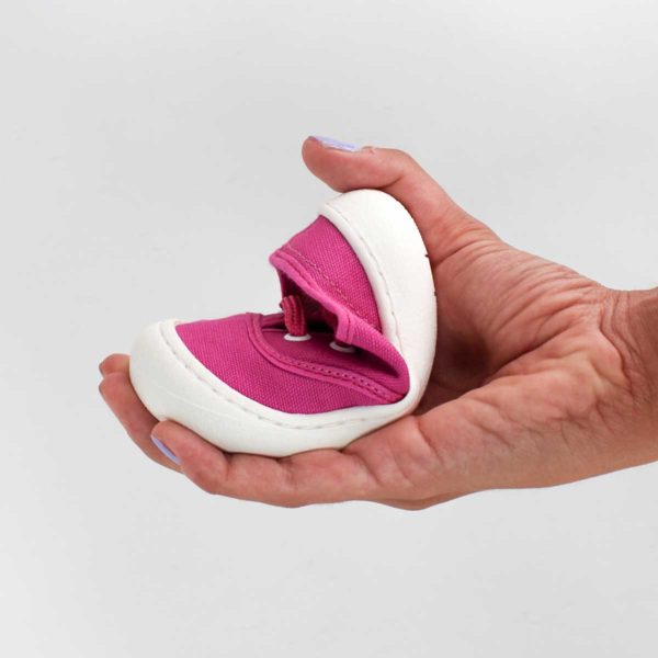 Pololo T-Bar Baumwollsandale “Arena” Pink Kauf eins, bekomm eins gratis