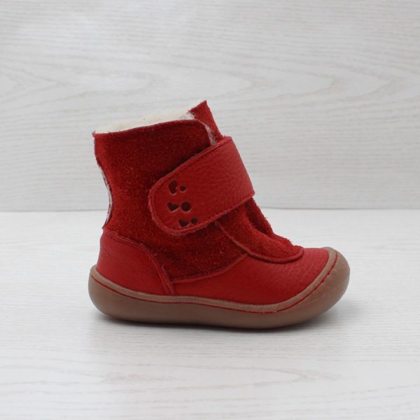 Pololo Winterstiefel Karla Rot Kostenloser Versand international