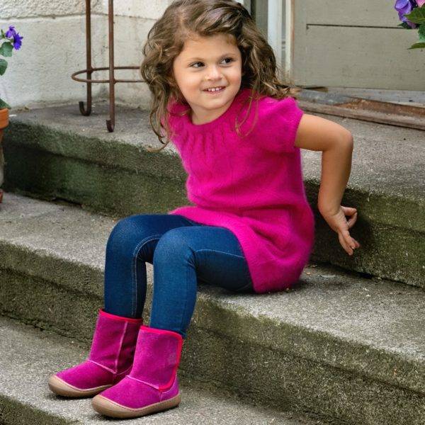 Pololo Winterstiefel “Toledo” 20-27 in Pink Im Verkauf