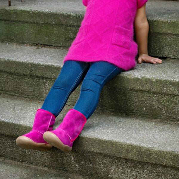 Pololo Winterstiefel “Toledo” 20-27 in Pink Im Verkauf