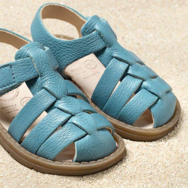 Pololo Sandale Fiesta Hellblau – Restpaare in Größe 20 & 21 Valentinstagsangebot