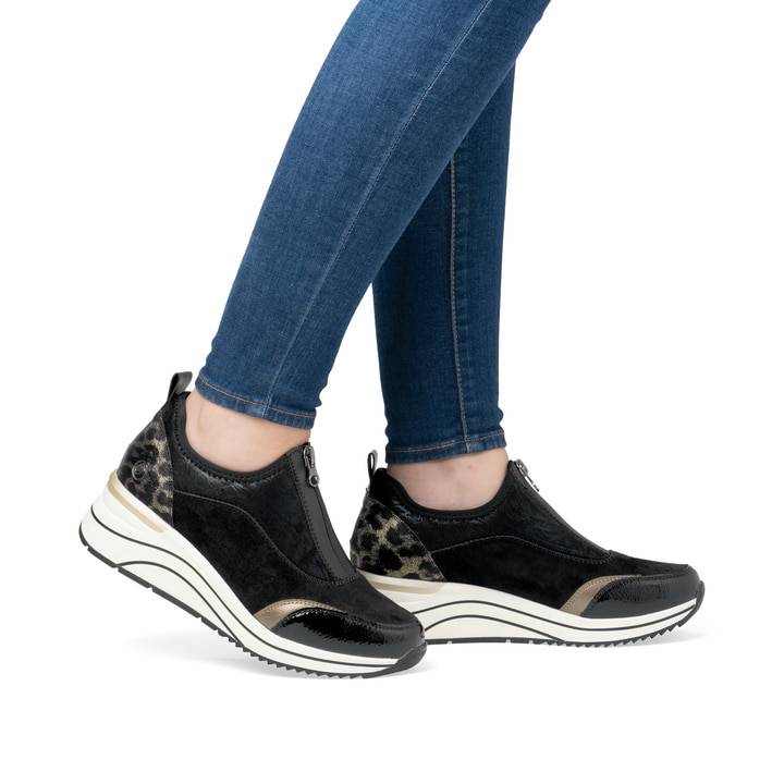 Remonte Artikelnummer D0T08-02 remonte Damen Slipper nachtschwarz 50% Rabatt mit kostenlosem Versand