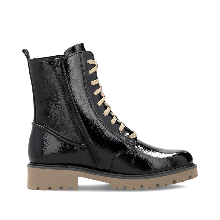 Remonte Artikelnummer D8663-00 remonte Damen Biker Boots glanzschwarz Fabrikladen