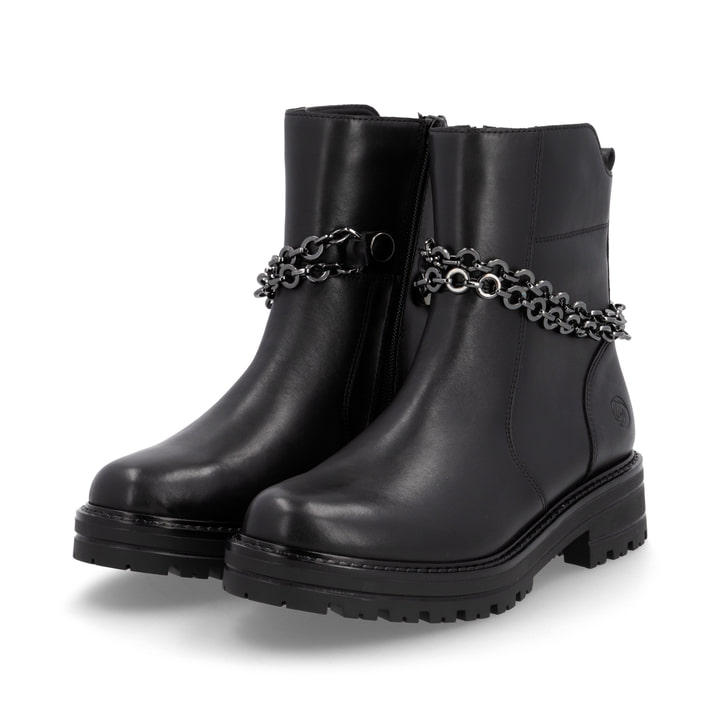 Remonte Artikelnummer D2285-00 remonte Damen Biker Boots nachtschwarz zollfrei
