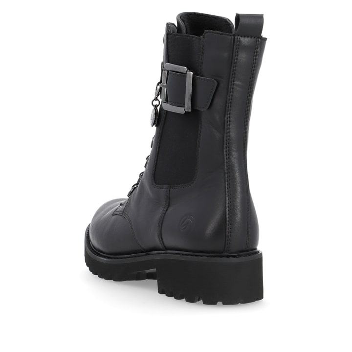 Remonte Artikelnummer D8668-00 remonte Damen Schnürstiefel urbanschwarz Sonderangebot