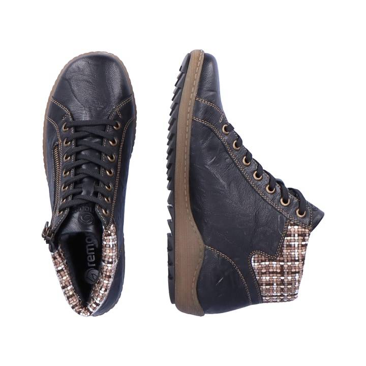 Remonte Artikelnummer R1485-01 remonte Damen Schnürschuhe graphitschwarz Günstig kaufen
