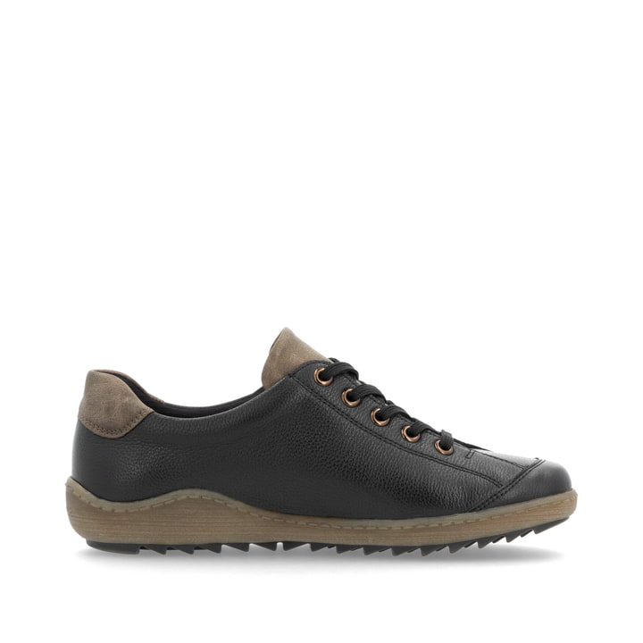 Remonte Artikelnummer R1402-08 remonte Damen Schnürschuhe urbanschwarz-zimtbraun Großer Ausverkauf