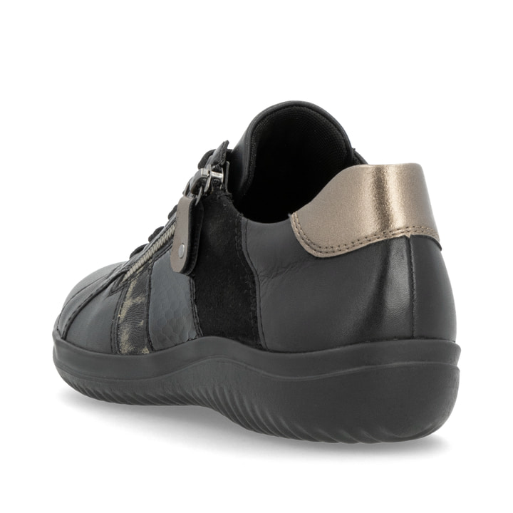 Remonte Artikelnummer D1E00-03 remonte Damen Schnürschuhe asphaltschwarz Cyber Monday