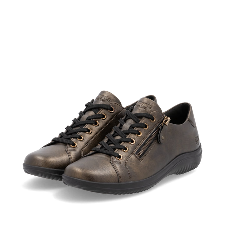 Remonte Artikelnummer D1E03-25 remonte Damen Schnürschuhe bronze-metallic Osterangebot