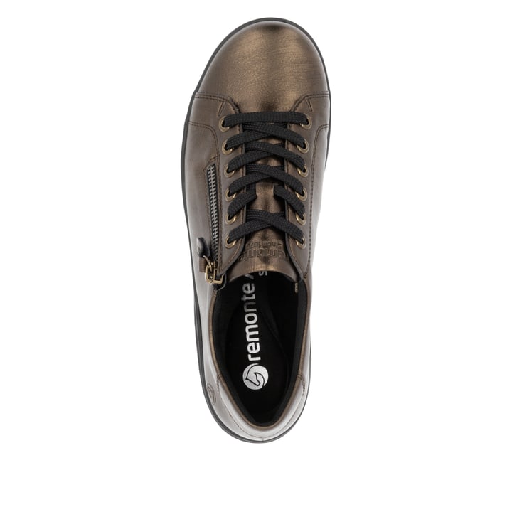 Remonte Artikelnummer D1E03-25 remonte Damen Schnürschuhe bronze-metallic Osterangebot