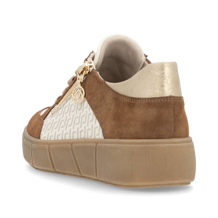 Remonte Artikelnummer D1T00-60 remonte Damen Sneaker hellbeige-noisette Zeitlich begrenztes Angebot