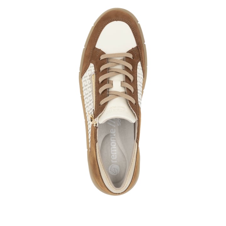 Remonte Artikelnummer D1T00-60 remonte Damen Sneaker hellbeige-noisette Zeitlich begrenztes Angebot