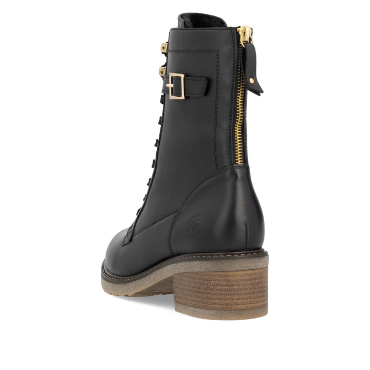 Remonte Artikelnummer D1A78-00 remonte Damen Biker Boots nachtschwarz Blitzangebot
