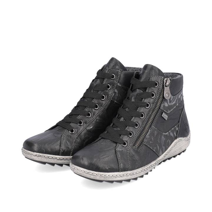 Remonte Artikelnummer R1484-02 remonte Damen Schnürschuhe graphitschwarz Super Sparpreis