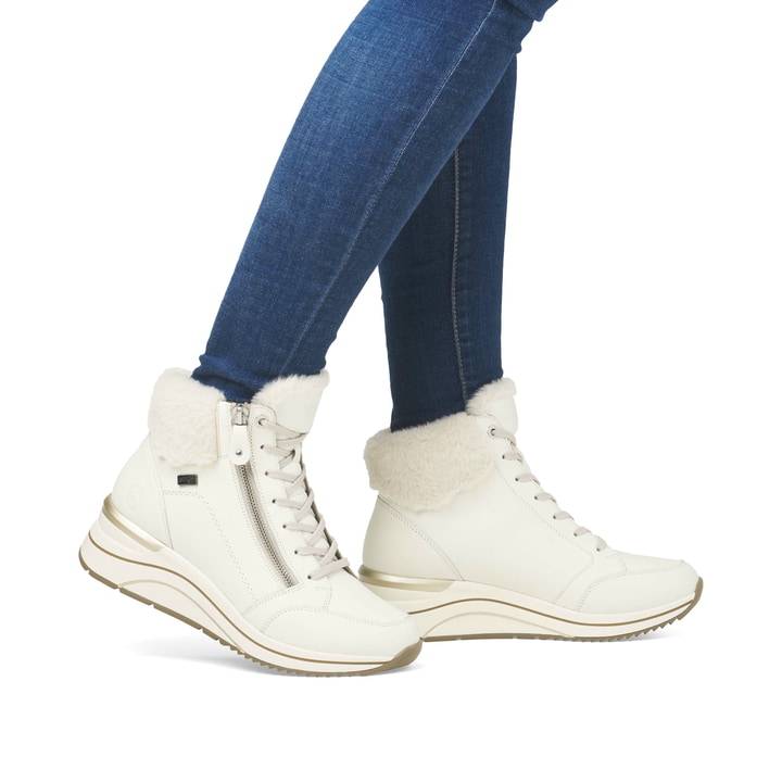 Remonte Artikelnummer D0T77-80 remonte Damen Schnürstiefel schneeweiß Neueste Stile